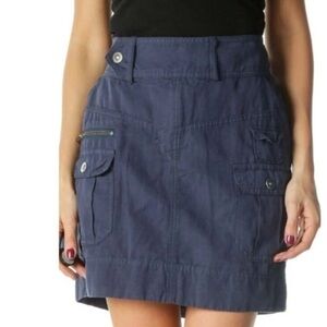 Daughters of the Liberation navy cargo skirt (size 6)